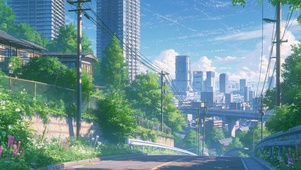 治愈城市风景