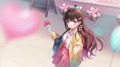 情人节少女