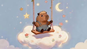 卡皮巴拉荡秋千