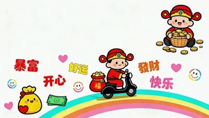 财神送福