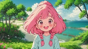 治愈清纯美少女
