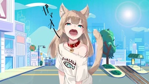 求喂食的猫咪