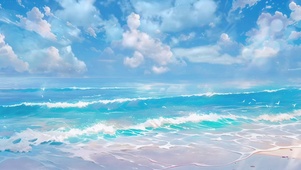 海滩景色