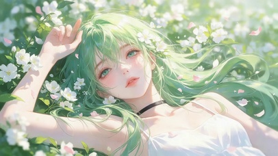小清新可爱女孩