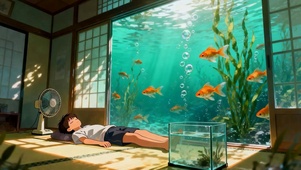 护眼鱼群