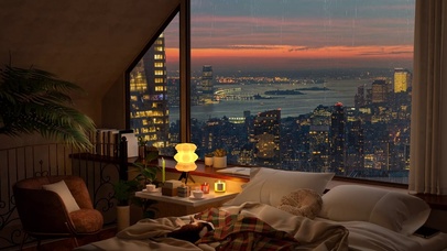 唯美纽约舒适公寓