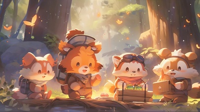 小可爱的森林奇遇记