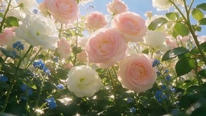 护眼花朵带鱼屏