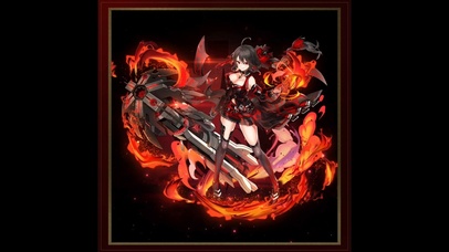 未来机甲战斗女神相框画