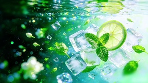 夏日冰镇青柠