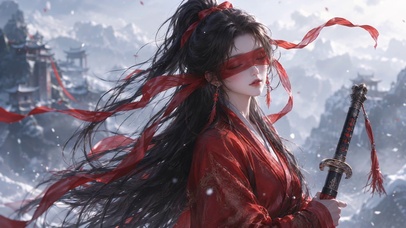 古风侠女剑客