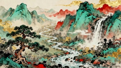 古风山水