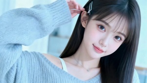 韩系温柔盐系甜妹