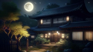 闲庭独坐