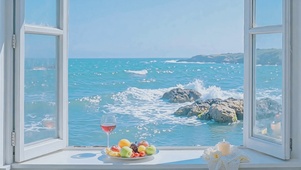 海边的松弛日常