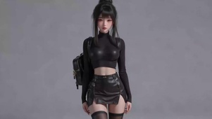 长腿美女