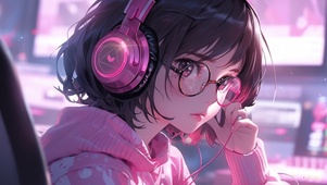 眼镜女孩