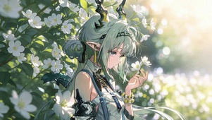 花海中的祀