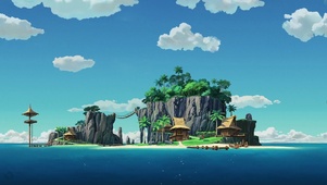 海上小岛
