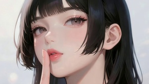 嘘~
