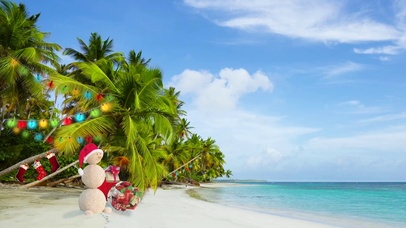 圣诞海滩
