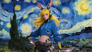 星空赛博女孩
