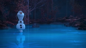 雪宝跳舞