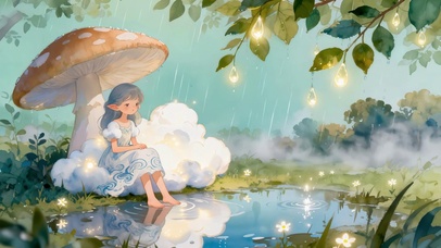 蘑伞精灵