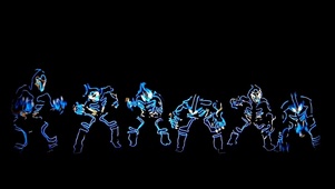 渐变荧光街舞【4K原画】