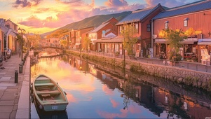 静谧落日滨河商铺