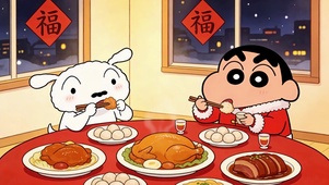 小新小白团圆夜