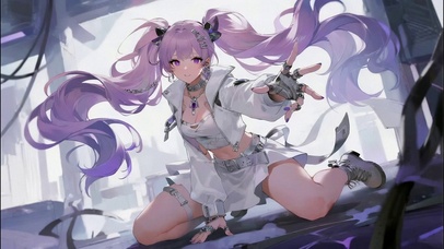 二次元美少女