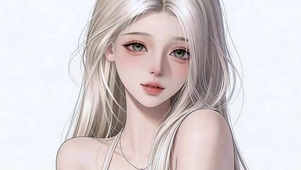 韩系清纯少女