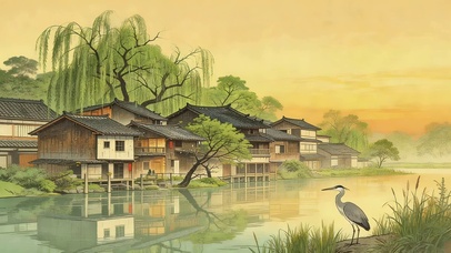 唯美的乡村