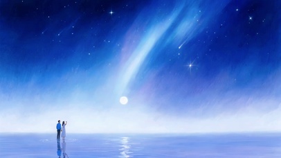 月夜共赏