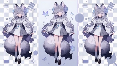 软萌狐耳少女萌舞