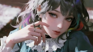 优雅气质甜美少女