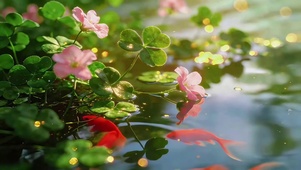 湖面小鱼