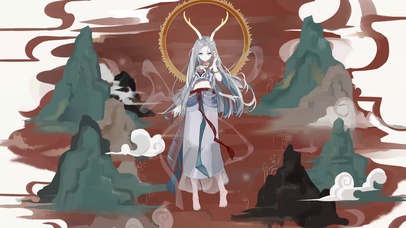 九色鹿live2d动态壁纸