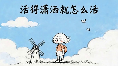 活得潇洒就怎么活