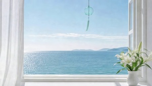 碧海晴空海景