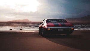 海边汽车