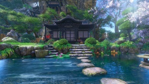 河水潺潺