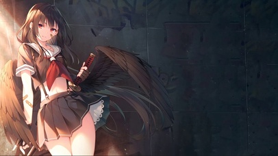 水手服黑翼天使