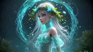 二次元精灵少女