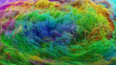 3D粒子星云特效