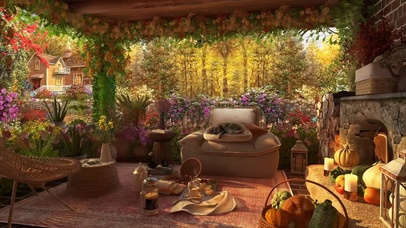 春日梦幻花园小屋