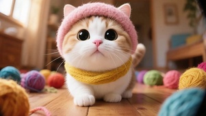 可爱的猫咪