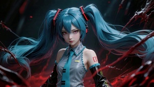 暗黑赛博风初音未来