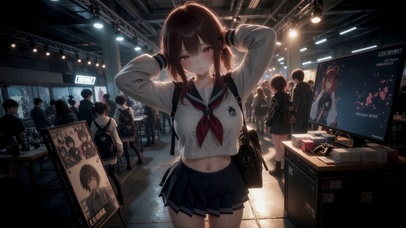 校园制服女孩